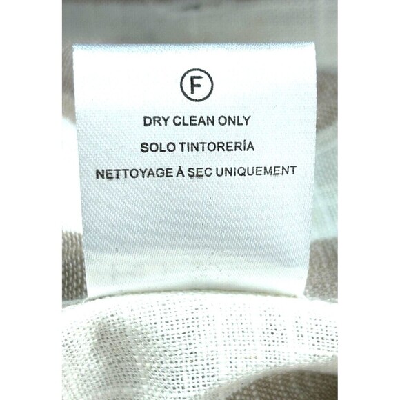 Anthropologie Rd & Koko Womens Size L Linen Wide Stripe Button Down Tunic T1 - Picture 12 of 12